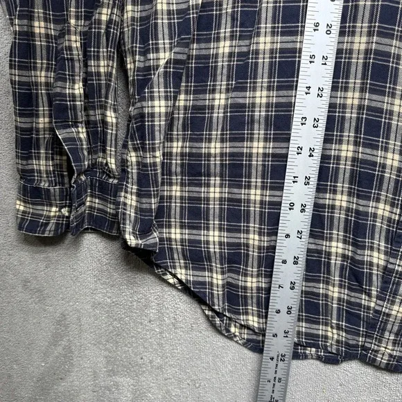 Polo Ralph Lauren G.I. Shirt XL Plaid Cotton Button Up Workwear Rugged Style - Picture 7 of 10